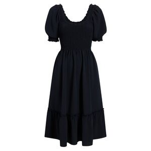 Black Crepe Louisa Hill House Medium NWT